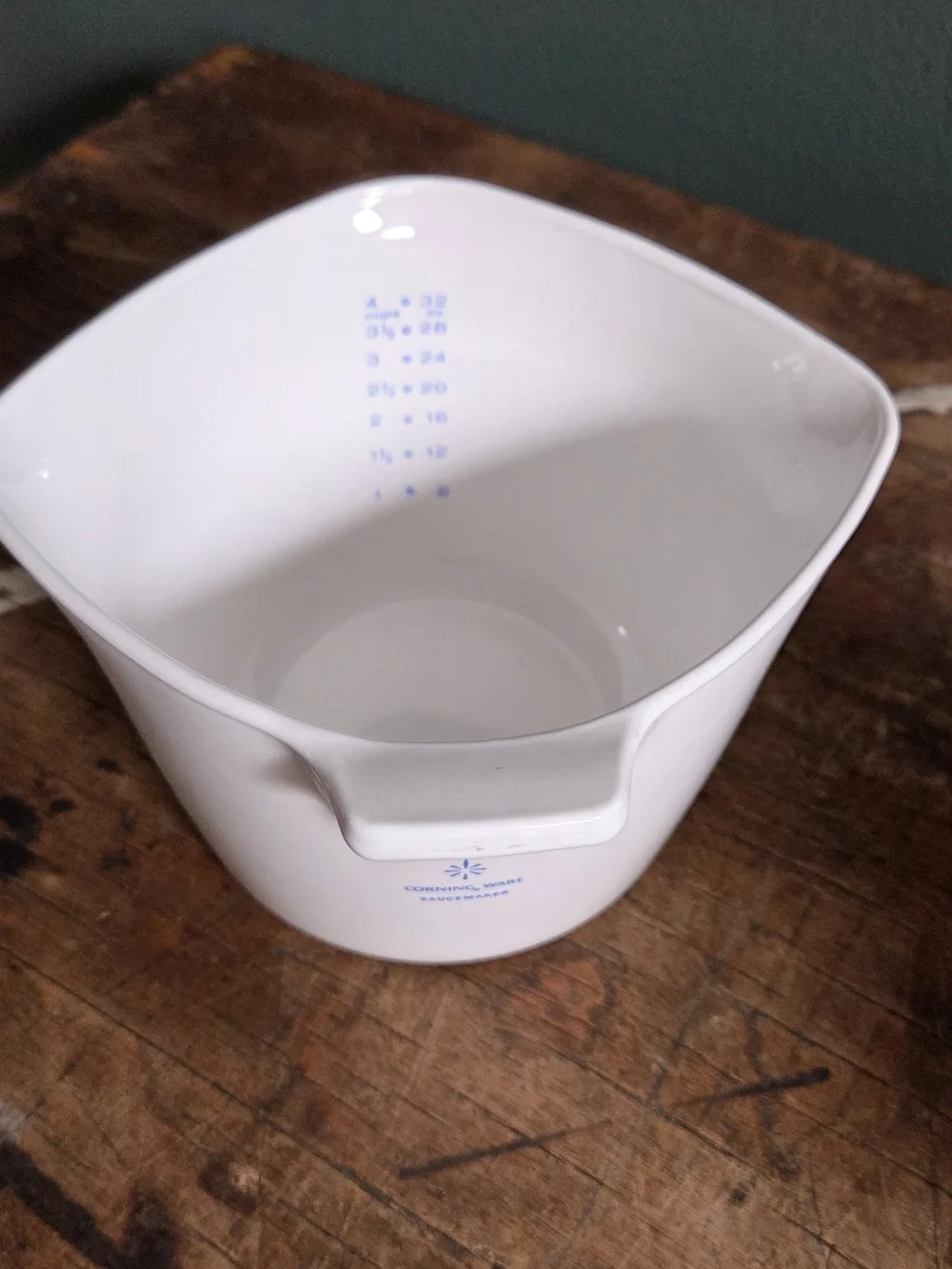CorningWare White Sauce Maker - Classic White Ceramic